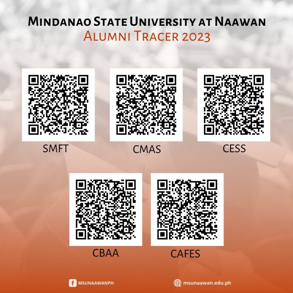 Mindanao State University At Naawan Alumni Tracer 2023
