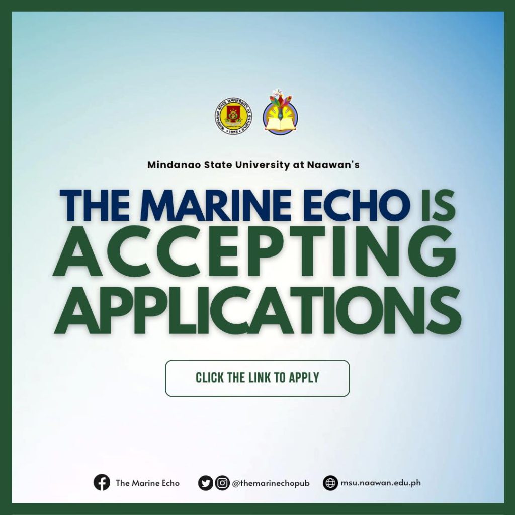 The Marine Echo is Accepting Applications