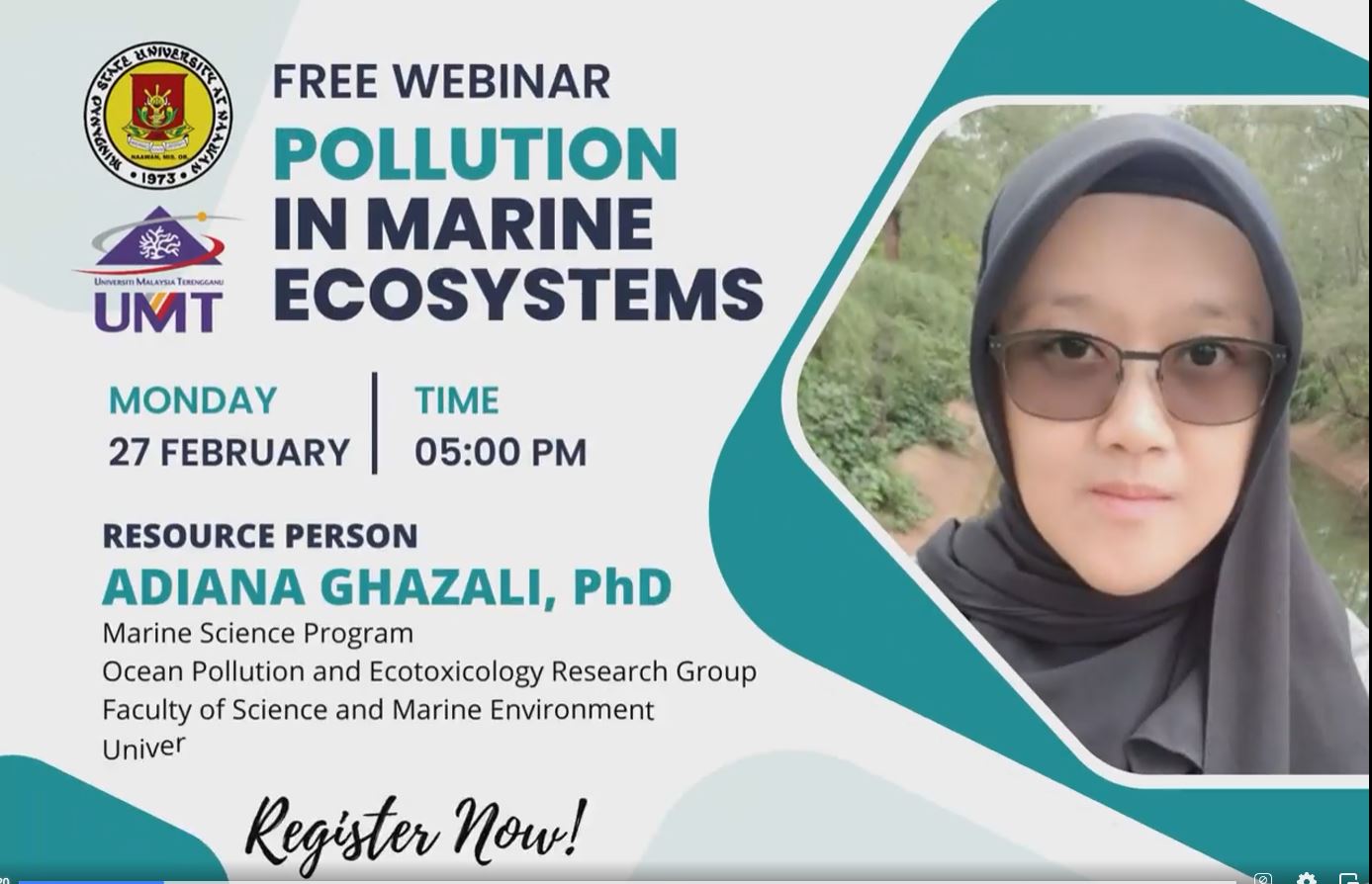 Free Webinar in Marine in Marine Ecosystems