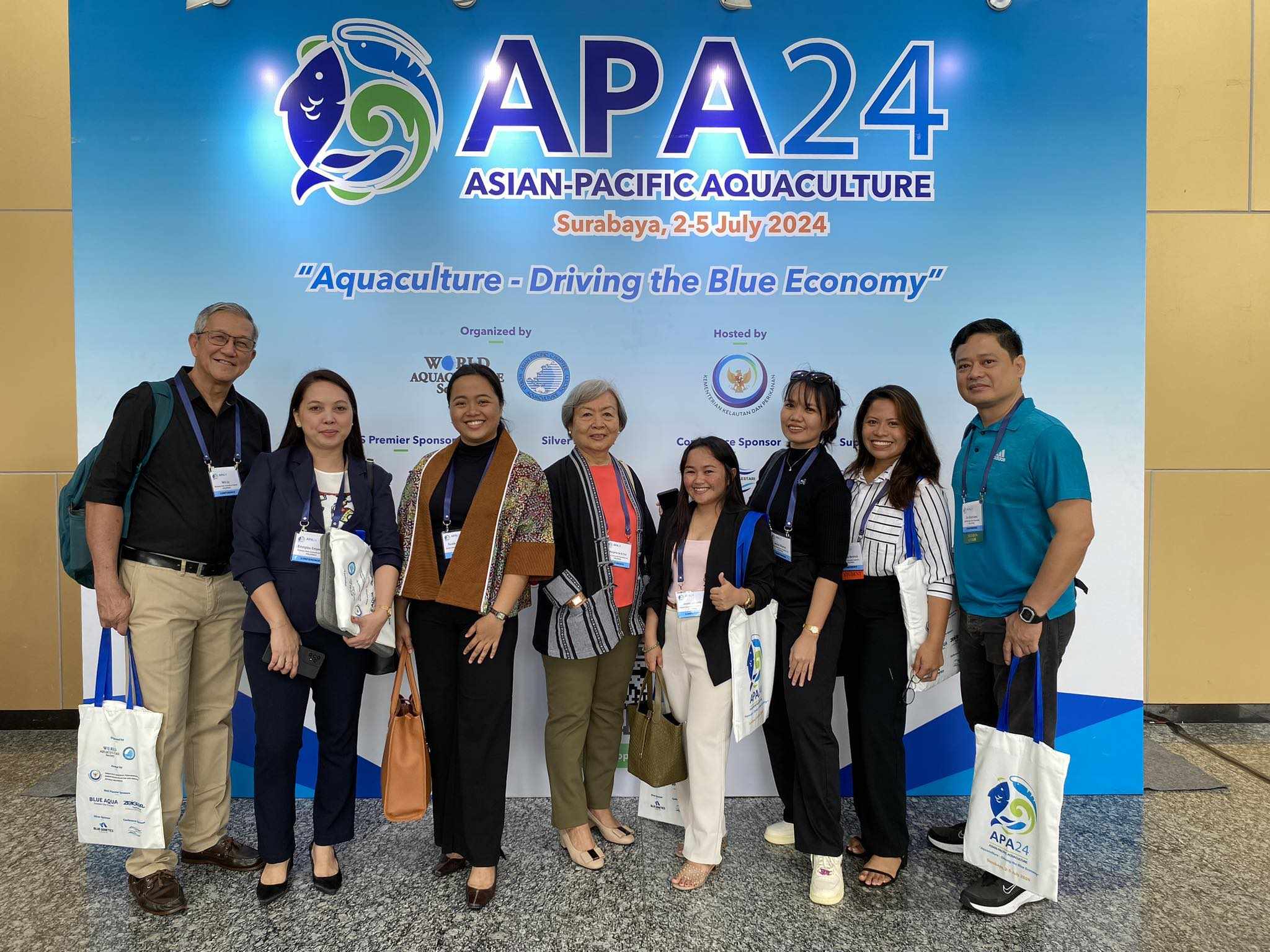 MSUN Faculty-Researchers attend Asian-Pacific Aquaculture 2024 in Surabaya, Indonesia