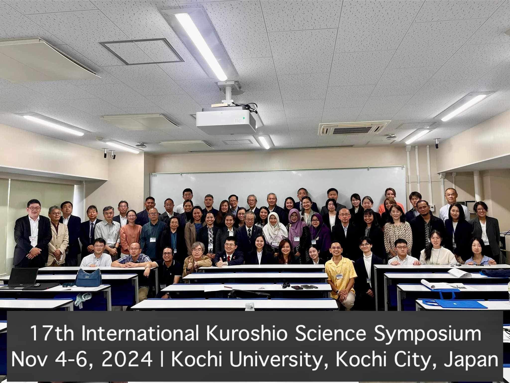 MSUN Faculty Researchers Present Papers at 17th International Kuroshio Science Symposium in Japan