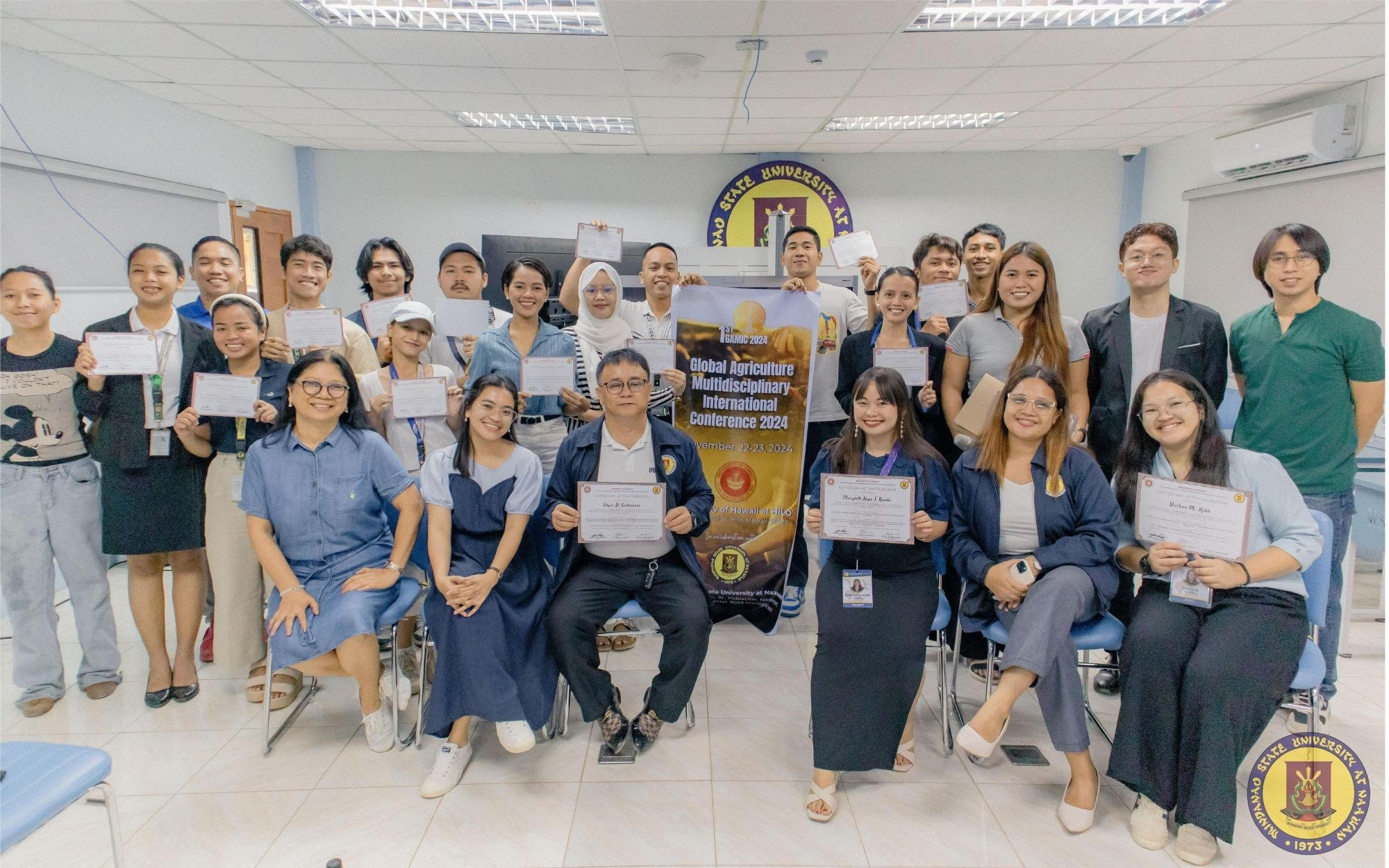 𝐌𝐒𝐔𝐍 𝐜𝐨-𝐡𝐨𝐬𝐭𝐬 𝐆𝐀𝐌𝐈𝐂 𝟐𝟎𝟐𝟒; 𝐟𝐚𝐜𝐮𝐥𝐭𝐲 𝐚𝐧𝐝 𝐬𝐭𝐚𝐟𝐟 𝐩𝐫𝐞𝐬𝐞𝐧𝐭 𝐯𝐚𝐫𝐢𝐨𝐮𝐬 𝐬𝐭𝐮𝐝𝐢𝐞𝐬 