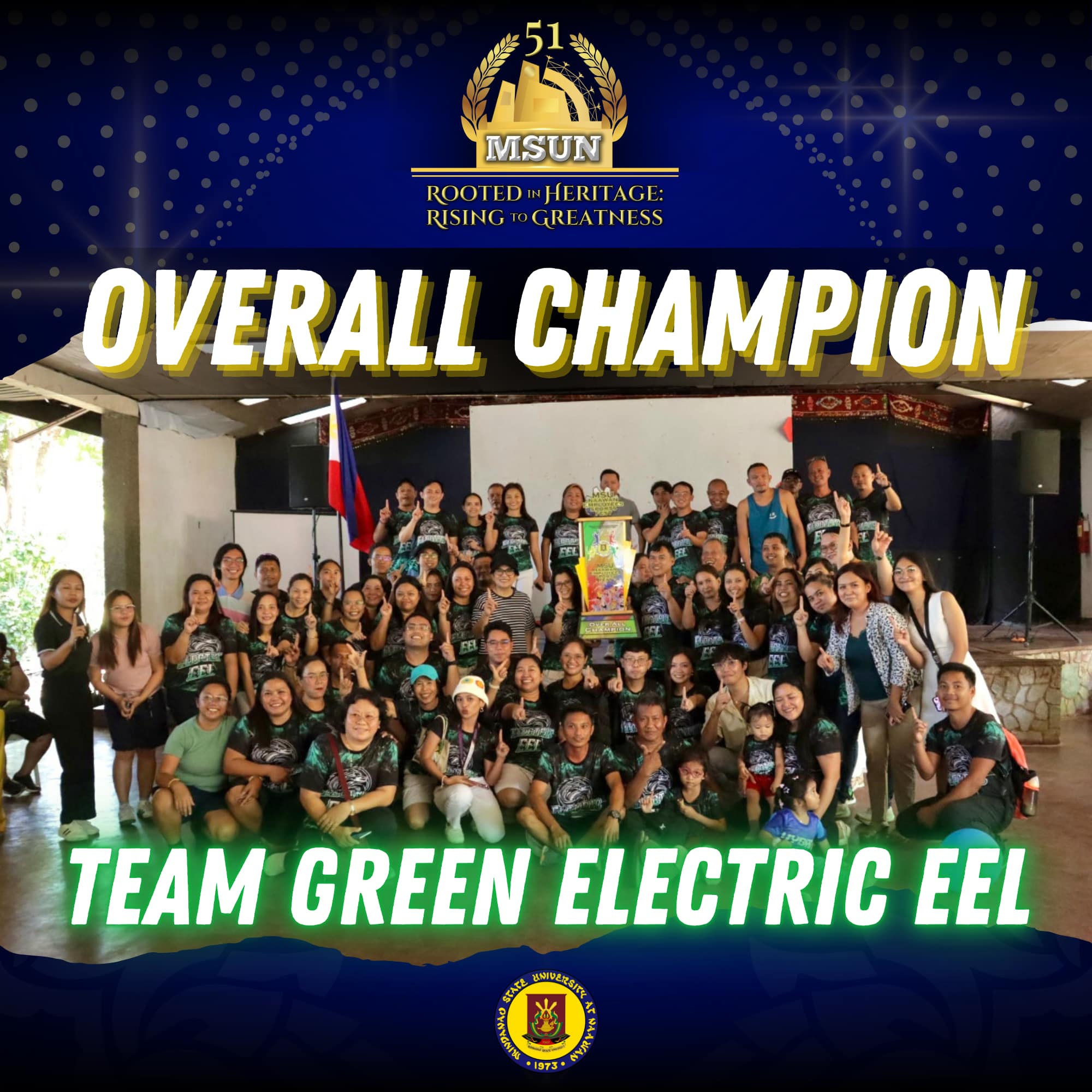 𝐓𝐄𝐀𝐌 𝐆𝐑𝐄𝐄𝐍 𝐄𝐋𝐄𝐂𝐓𝐑𝐈𝐂 𝐄𝐄𝐋 𝐈𝐒 𝐓𝐇𝐈𝐒 𝐘𝐄𝐀𝐑’𝐒 𝐎𝐕𝐄𝐑𝐀𝐋𝐋 𝐂𝐇𝐀𝐌𝐏𝐈𝐎𝐍!