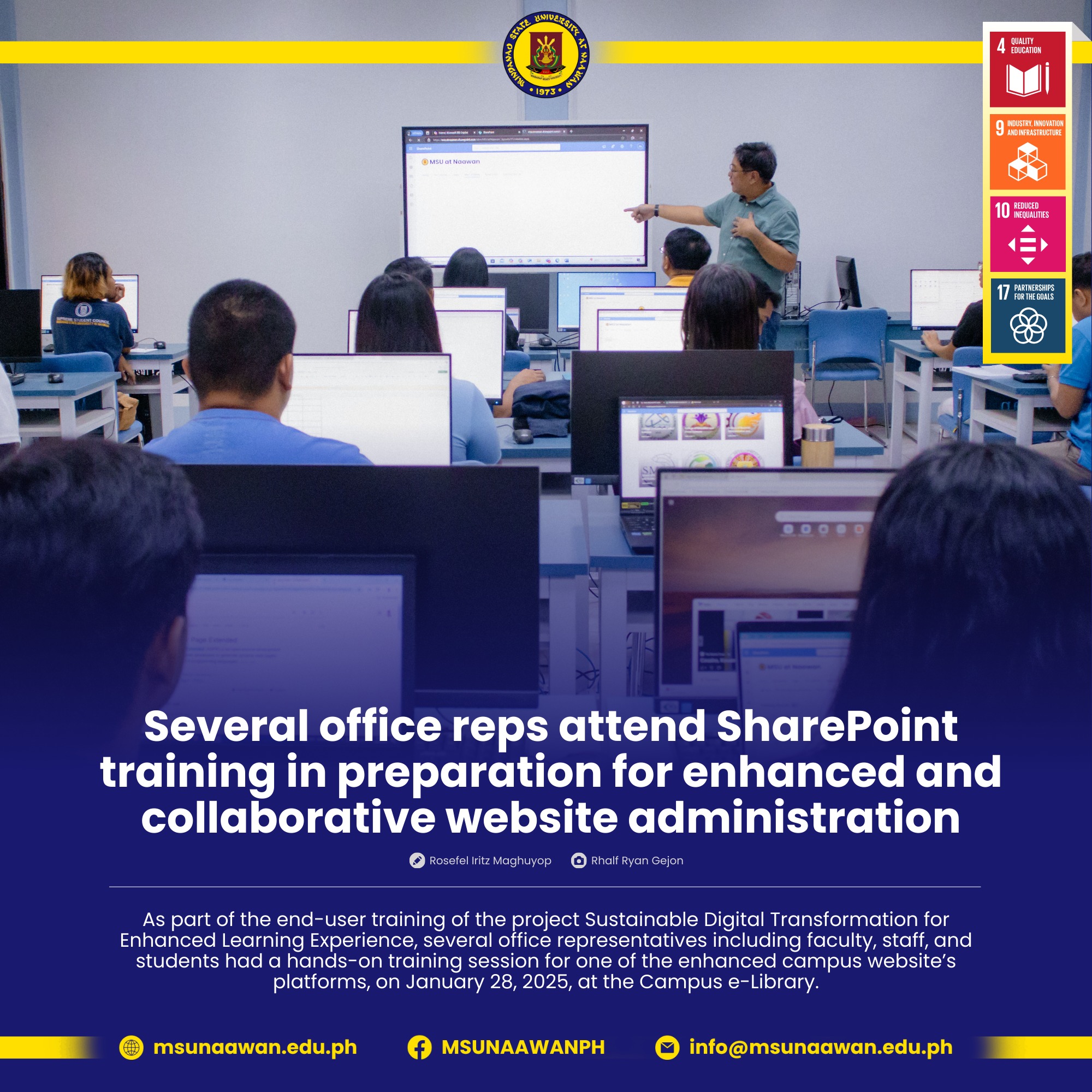 𝐒𝐞𝐯𝐞𝐫𝐚𝐥 𝐨𝐟𝐟𝐢𝐜𝐞 𝐫𝐞𝐩𝐬 𝐚𝐭𝐭𝐞𝐧𝐝 𝐒𝐡𝐚𝐫𝐞𝐏𝐨𝐢𝐧𝐭 𝐭𝐫𝐚𝐢𝐧𝐢𝐧𝐠 𝐢𝐧 𝐩𝐫𝐞𝐩𝐚𝐫𝐚𝐭𝐢𝐨𝐧 𝐟𝐨𝐫 𝐞𝐧𝐡𝐚𝐧𝐜𝐞𝐝 𝐚𝐧𝐝 𝐜𝐨𝐥𝐥𝐚𝐛𝐨𝐫𝐚𝐭𝐢𝐯𝐞 𝐰𝐞𝐛𝐬𝐢𝐭𝐞 𝐚𝐝𝐦𝐢𝐧𝐢𝐬𝐭𝐫𝐚𝐭𝐢𝐨𝐧