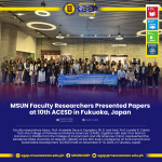 MSUN Faculty Researchers Presented Papers at 10th ACESD in Fukuoka, Japan