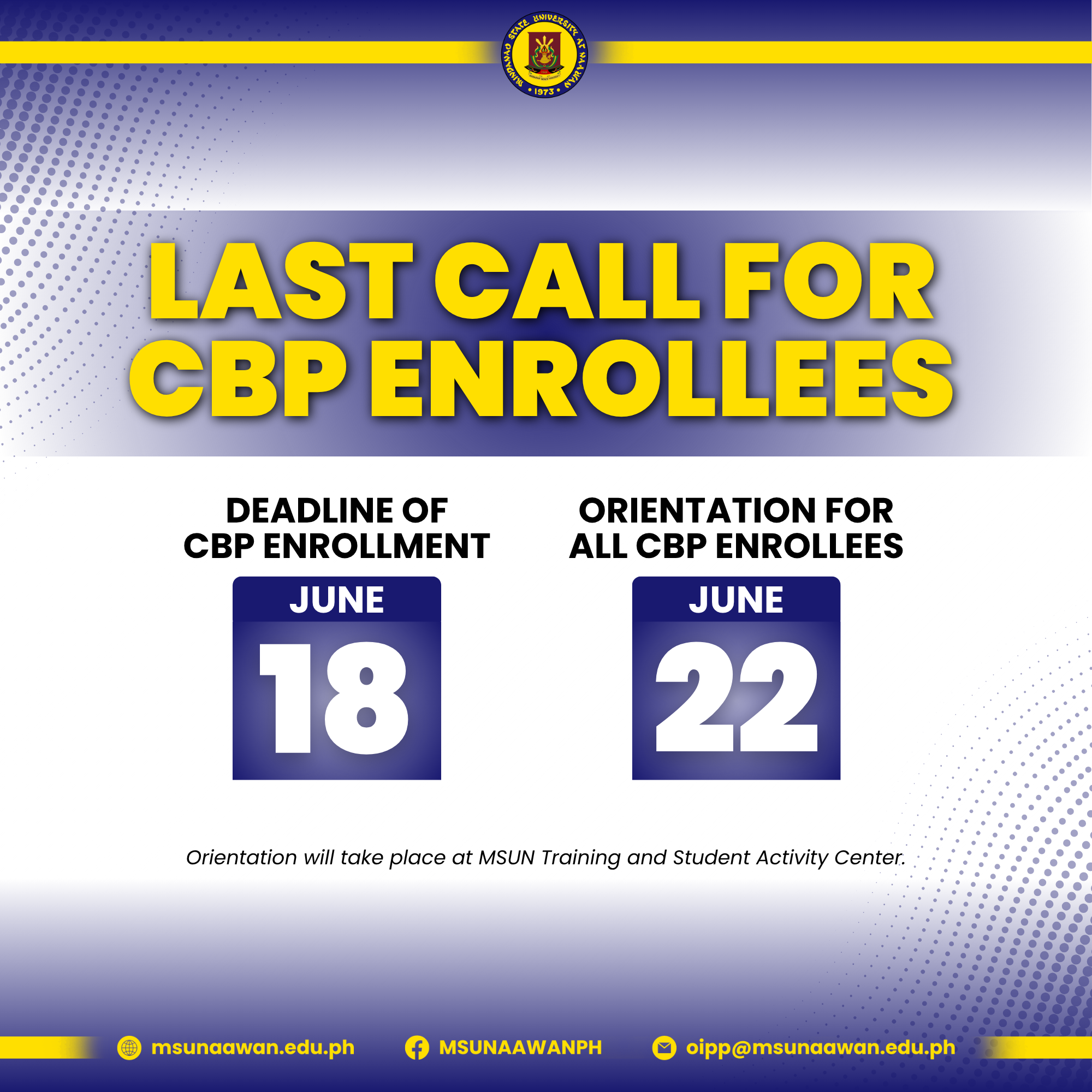 CBP Enrollment