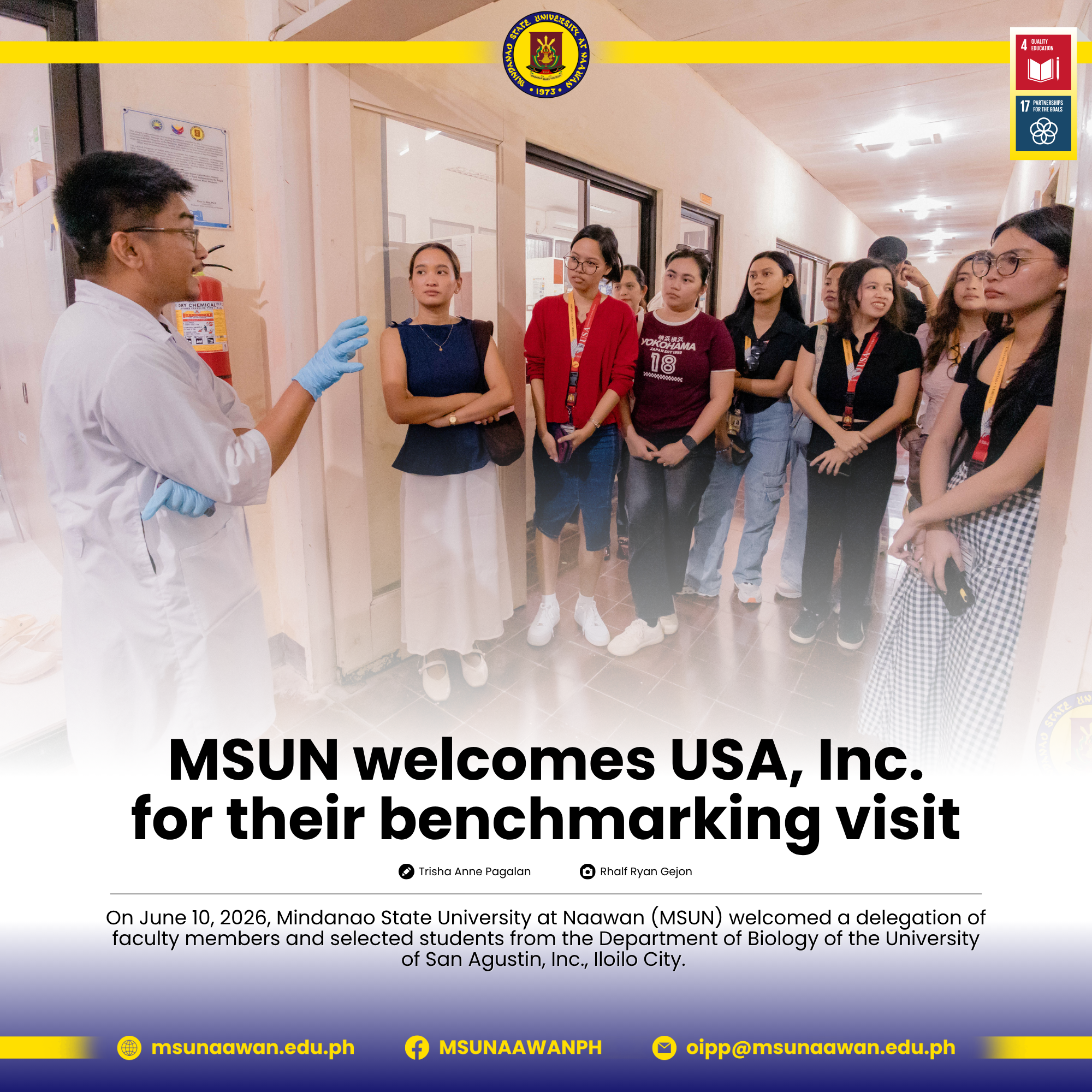 MSUN welcomes USA, Inc. for their benchmarking visit