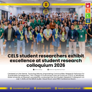 CELS student researchers exhibit excellence at student research colloquium 2026 